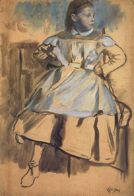 Glulia Bellelli,Study for the belletti Family, Edgar Degas